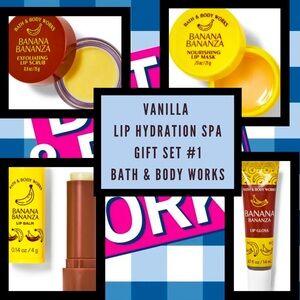 NEW: BANANA BANANZA Lip Care Set Bath & Body Works #1